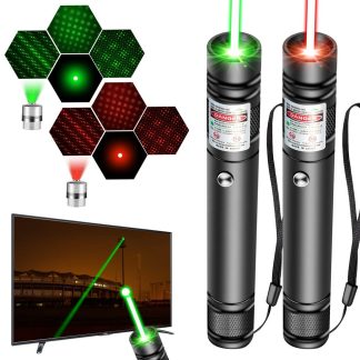 High-Power Green & Red Laser Pointer - Long Range