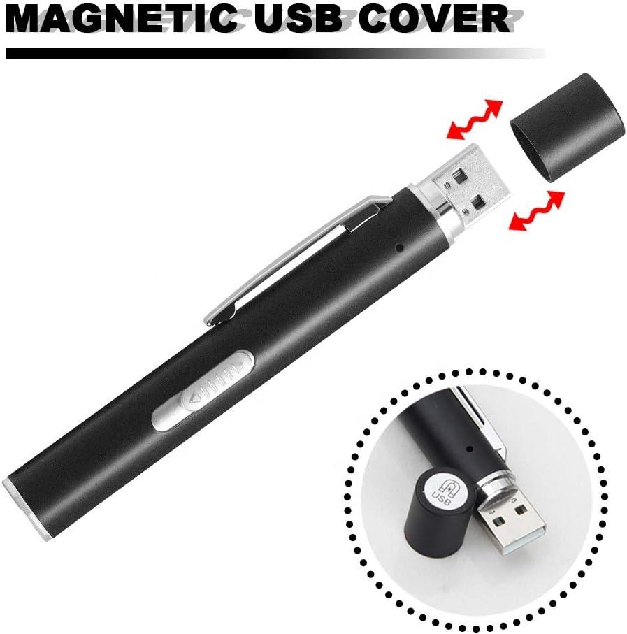 3-in-1 USB Rechargeable Laser Pointer with UV Light - Image 4