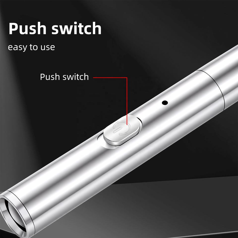 USB Rechargeable UV Blacklight Flashlight 365/395nm - Image 6