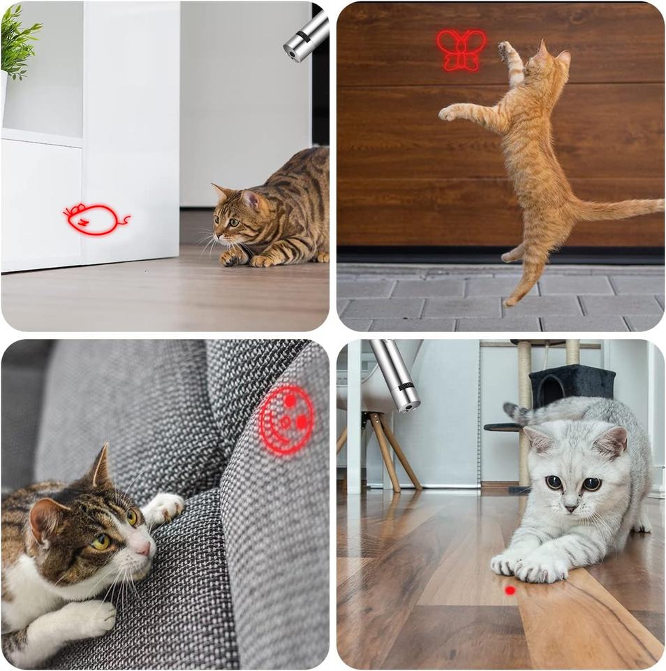 USB Rechargeable Laser Pointer Pet Toy with 3 Light Modes - Image 6