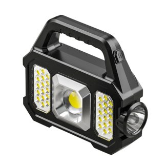 Hot Sale USB Rechargeable Solar Camping Lantern Tent Emergency Light COB LED Multifunctional Solar Camping Lantern